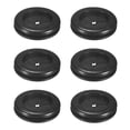 thumbnail image 1 of Uxcell 6-Pack Grommets de Goma para Cableado Grommet de Agujero de Escritorio en Forma de Pétalo de 25 mm, 1 of 1
