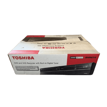 DVR670 DVD Recorder/VCR Combo