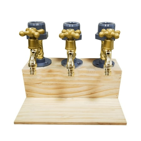

FORHDW Bar Tools Wooden Faucet Drinker Liquor Alcohol Whiskey Wood Dispenser Gift