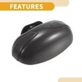 thumbnail image 3 of Unique Bargains 1 Pair Universal Blind Spot Car Mirrors Car Auxiliary Mirror 360 Degree Rotation Adjustable Glass Black, 3 of 6