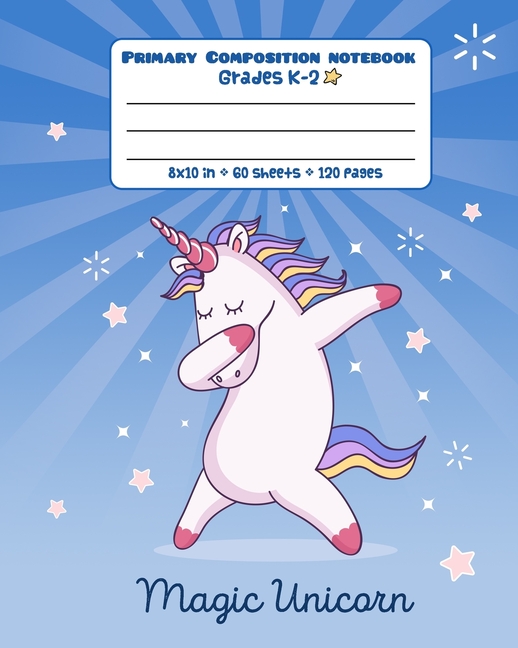 Primary Composition Journal Unicorn Primary Composition Notebook