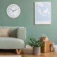 thumbnail image 2 of La Crosse Clock 15" Indoor/Outdoor Quartz Payton White Wall Clock with Temp & Humidity, 404-3015CC, 2 of 7