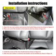 thumbnail image 1 of Car Seat Mount Bracket,Car Seat Latch Anchor Kit for ISOFIX Belt Connector Replacement for Citroen C-QUATRE, 1 of 4