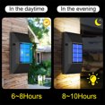 thumbnail image 4 of Solar Wall Lights, Easy Install Outdoor Solar Wall Lights  For Yards, 4 of 8