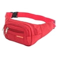 thumbnail image 1 of Riñonera con cremallera Yuyangstore bolso de hombro para pesca entrenamiento al aire libre rojo, 1 of 8
