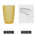 thumbnail image 4 of 4 Pcs Gobelets en Plastique 350ml pour Eau, Jus, Vin, Bière, 4 of 8