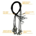 thumbnail image 3 of GUGULUZA 12-Pack Steel Cable Decoy Rigs with PVC Coated, Waterfowl Decoy Weights Anchors Rigging Kit (48" with 4-oz Weights), 3 of 7