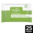 thumbnail image 1 of Lingettes Nettoyantes Visage Simple Kind To Skin, 1 of 8