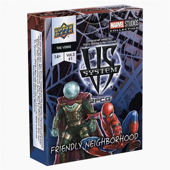 The Upper Deck UPR93983 VS System 2PCG & Marvel & Friendly Neighborhood Issues Sloving Card Games