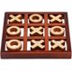 thumbnail image 1 of Classic Tic-Tac-Toe Game, Wooden Family Board Game Set Noughts And Crosses Game, Handmade Family Board Game Toy, Wooden Playing And Board For Children, 1 of 5