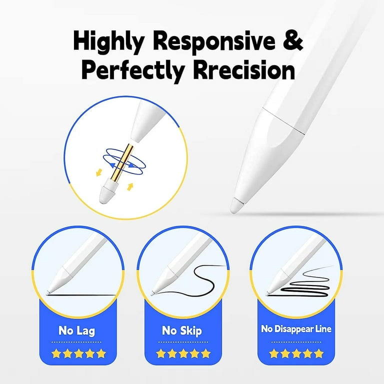 Stylus Pen Pencil For Apple iPad 10th/9/8th/7/6/iPad Pro 2018-2022