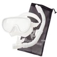 thumbnail image 1 of Reef Tourer Máscara y Snorkel para Adultos de una Sola Ventana, Color Blanco, para Mayores de 10 Años, 1 of 6