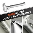 thumbnail image 6 of Window Breaker, Glass Breaker, Seatbelt Cutter, Window Hammer Tool Basics Emergency Rescue Tools -Black, 6 of 6