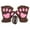 Coffee, variant on OAVQHLG3B Gloves Women's Thermal Fingerless Gloves Cute Cat Claw Bear Paw Plush Fingerless Finger Gloves Lined Windstopper Gloves Soft Warm Outdoor Sports Cycling Gloves