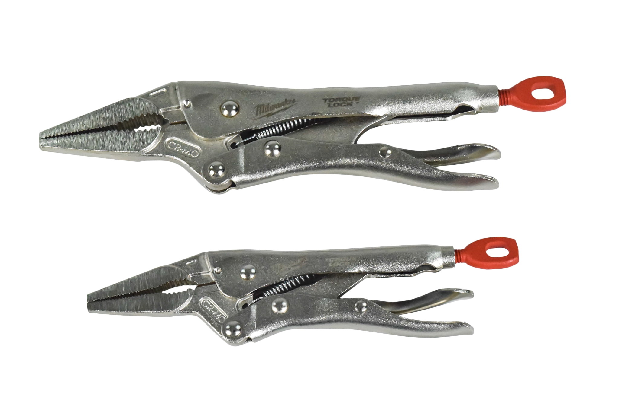 MILWAUKEE 10-Piece TORQUE LOCK Pliers Kit – Hardened Jaws, Forged Alloy Steel, Anti-Pinch Handles (48-22-3690)