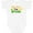 AA-White, variant on Inktastic Saint Patrick's Day, Kiss Me I'm Irish, Clovers Boys or Girls Baby Bodysuit