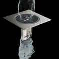 thumbnail image 4 of Boreal Craft Stainless Steel Floor Drain Sticker Odor Floor Drain Core Artifact Bathroom Balcony Universal Sewer Floor Drain Core Metal Funnels Kitchen Small Stainless Funnel Water Bottle Ice Funnel, 4 of 7