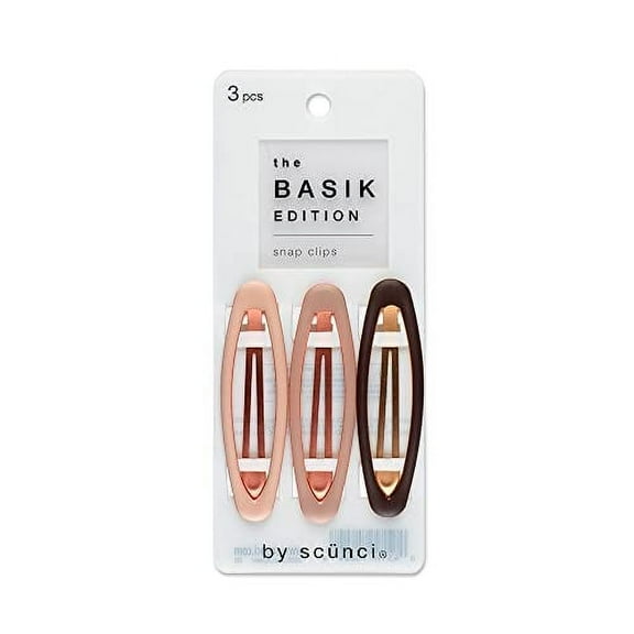 3-PK MAT ENAMEL SNAP CLIPS