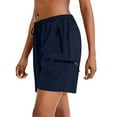 thumbnail image 2 of Women's Hiking Cargo Shorts Quick Dry Lightweight Athletic Shorts for Women, 2 of 5