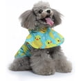 thumbnail image 1 of Xiao Hua Chubasquero reflectante para perros con capucha y orificio para arnés, impermeable, para perros pequeños, medianos y cachorros (extragrande, pato), 1 of 5