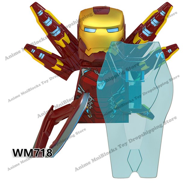 WM bloques 6052 6055 6056 6061 6063 6068 6071 6132 Disney anime ladrillos mini figuras de juguete de acción ensamblar bloques niños juguetes regalos Tan Jianjun unisex