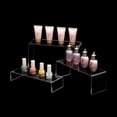 thumbnail image 4 of 6 Pack Clear Acrylic Display Risers Shoe Display Stand Cupcake,Dessert Stand, 4 of 5