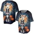 thumbnail image 3 of Happy Halloween Vampire Border Collie BOO with Pumpkins Fun and Spooky All Over Print 3D Baseball Shirt Borders Dog Lovers Gifts Idea Softball Sport - 00018, 3 of 6