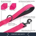 thumbnail image 4 of Dog Leash - Traffic Padded Two Handle - Heavy Duty - Double Handles Lead for Control Safety Training - Leashes for Large Dogs or Medium Dogs - Dual Handles Leads - 180cm, 4 of 5