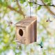 thumbnail image 5 of Shabby Wooden Bird House Outside Weatherproof Parrot Bird Breeding Birdhouse, 5 of 9