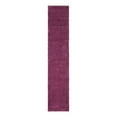 thumbnail image 4 of Unique Loom Solid Shag Collection Area Rug (2' 7" x 13' 1" Runner Eggplant Purple), 4 of 7