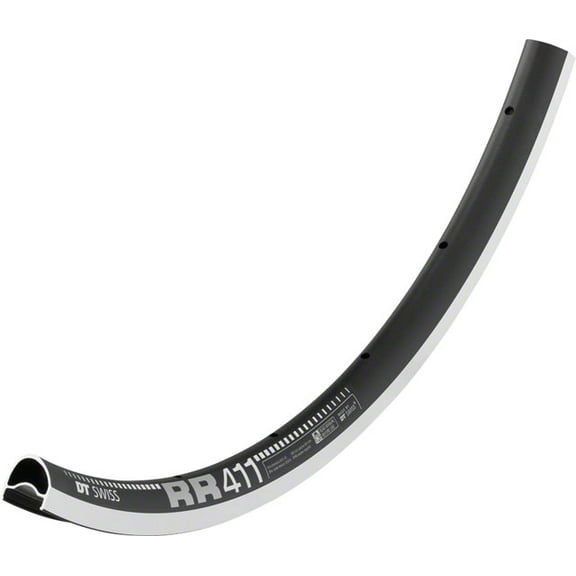DT Swiss RR 411 700c Tubeless Asymm Road Rim 24h W Squorx Nipples Washers