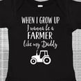 thumbnail image 4 of Inktastic Farmer Like Daddy Childs Boys or Girls Baby Bodysuit, 4 of 5