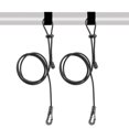 thumbnail image 4 of Visland 2Pcs Kayak Paddle Leash with Quick Release Buckle Lightweight Coiled Kayak Rod Leash Kayaking Canoeing Fishing Boating Oar Rope, 4 of 8