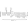 thumbnail image 2 of Gadpiparty 20pcs Hidden Valance Clips Blinds Horizontal Blind Valance Retainer Clamps Replaceable Blind Clips Home Window Blinds, 2 of 8
