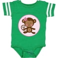 thumbnail image 3 of Inktastic Monkey Girl Girls Baby Bodysuit, 3 of 5