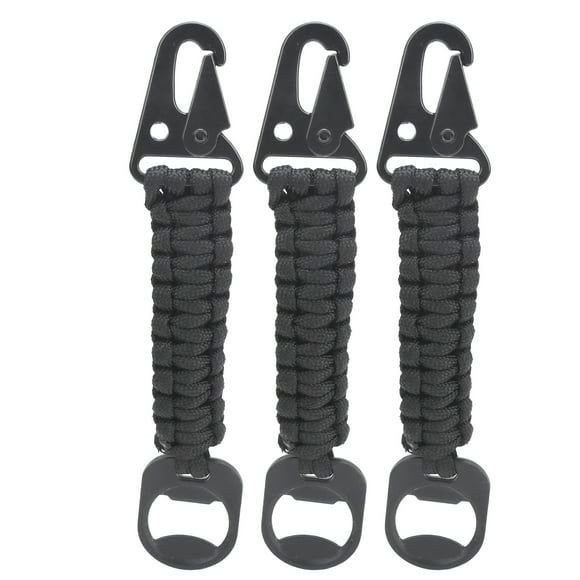 Llavero de Paracord BuyWeek 3 piezas abridor de botellas multifuncional artesanía superior
