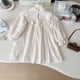 thumbnail image 3 of Girls' Spring Dress Children's Korean Style Ruffled Collar Embroidered Princess Dress Long Sleeve Kid's Clothes Girls Outfit, 3 of 6