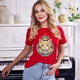 thumbnail image 4 of Animal Shirt, Shirt with Animals, Tee Shirt with Antique Animal Medallion, 4 of 18