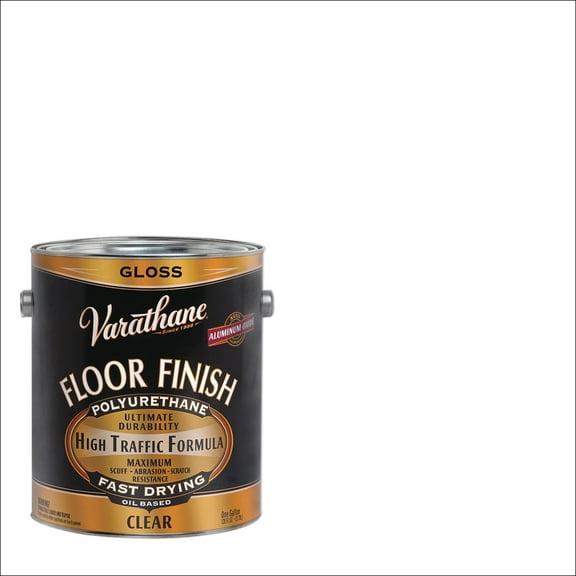 2 Pack, Clear, Varathane Classic Floor Finish ( Oil-Based) Gloss - 130031, Gallon