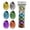 Yellow/ Pink/ Blue/ Green/ Purple/ Orange, variant on Brite Star 6 Count Metallic Easter Eggs, Multi (Set of 2)