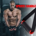 thumbnail image 2 of Juego de 2 puños de silicona para ejercicios de resistencia - Con 2 mosquetones - Para entrenamiento de fuerza y ​​​​cardio - Negro Sincero Electrónica, 2 of 3