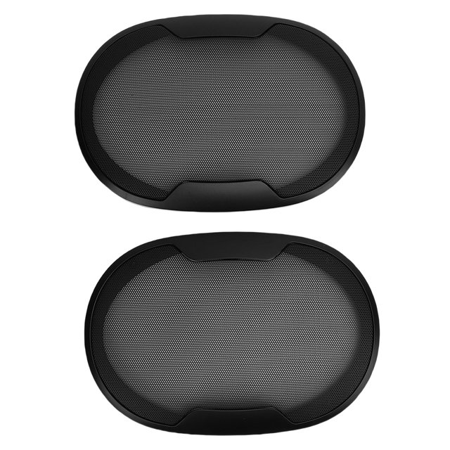 Couvercle de grill en haut-parleur, couverture de haut-parleurs de voiture 2 pc