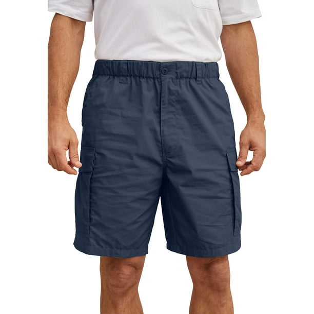 Kingsize KingSize Men's Big & Tall 8" Moisture Wicking Cargo Shorts