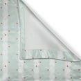 thumbnail image 6 of Ambesonne Teal and White Valance & Curtain, Shabby Plant, 55"x36", Pale Blue Orange White, 6 of 6