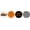 Black & Orange, variant on Darling Souvenir Lil Man is Turning 2nd Birthday Stickers chocolate Labels 190 Pcs-Maroon