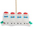 thumbnail image 1 of De Búho Para Árbol De Navidad 2021 Con Cordón Familia De 44599 Colgante De Bendición Manuscrita Diy Regalo Para Amigos O Familiares Yuarrent HA039938-04, 1 of 6