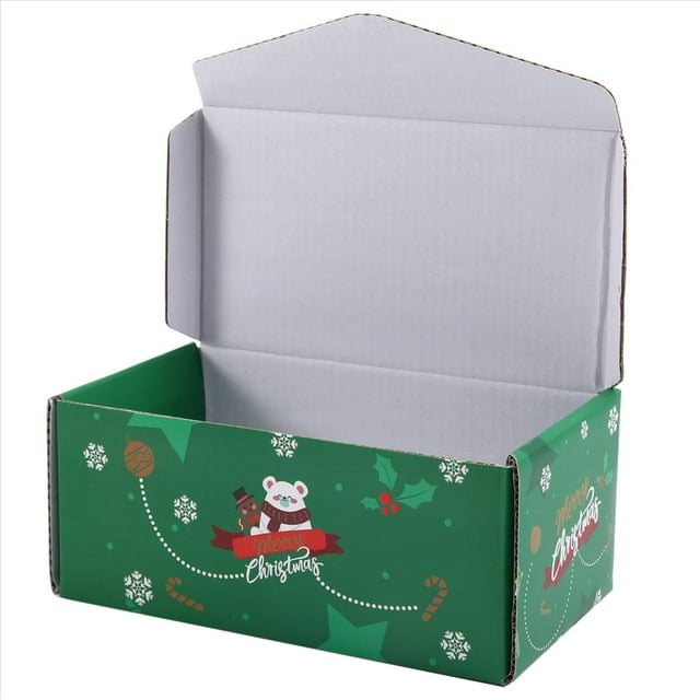 Caja Sorpresa de Dinero Caja Sorpresa de Feliz Navidad Caja de Regalo Única con Sobre Plegable Que Rebota Caja de Regalo con Explosión de Efectivo Verde