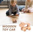 thumbnail image 2 of TOY Life Wooden Cars for Toddlers 1-3, Toys for Babies 0-6-12 Months, Baby Rattle Wooden Toy Truck, Baby Boy Nursery Decor, Wooden Rattle Baby Toy for 1 + Year Old, Wood Car for Boys, 2 of 8