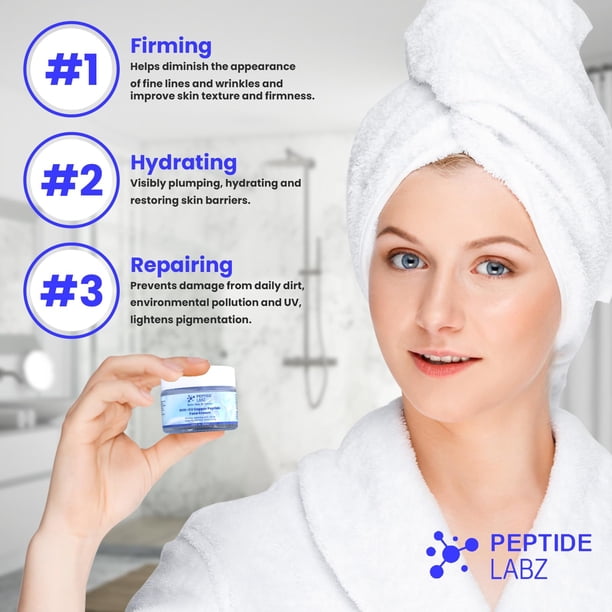 dsip-lab-tested Face Cream PeptideLabz Copper Peptide GHK-Cu 50mL Anti Wrinkle