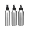 thumbnail image 4 of Uxcell 5oz/150ml Aluminium Spray Bottle with Black Mist Sprayer 3 Pack, 4 of 5